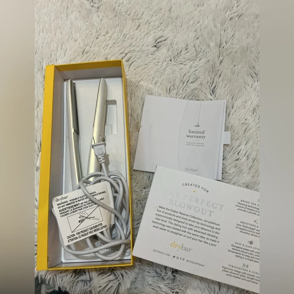 Drybar Reserve Vibrating Styling Iron 1″ – Professional Flat Iron - Picture 10 of 12